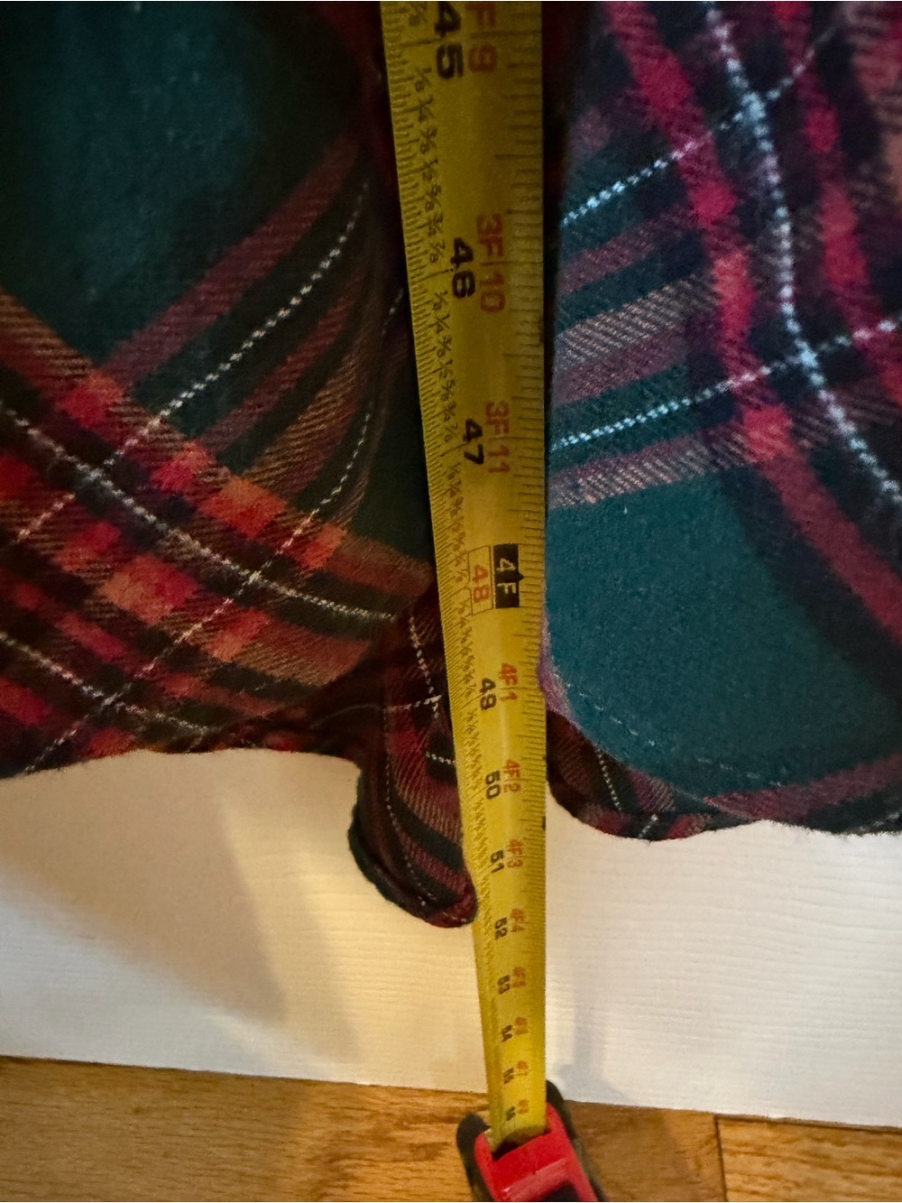 Ivy City Co. Hattie Midi Dress in Evergreen Plaid - Picture 5 of 5